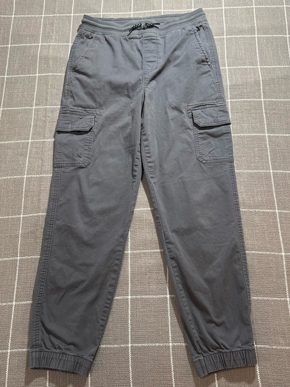 Sonoma Women's Gray Cargo Jogger Pants